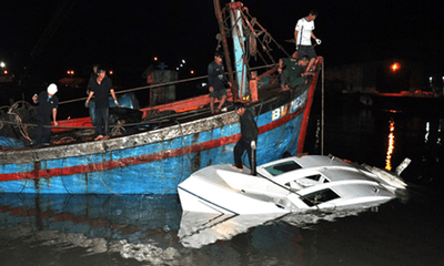 Vụ chìm tàu Cần Giờ làm 9 người chết: 2 giám đốc bị bắt