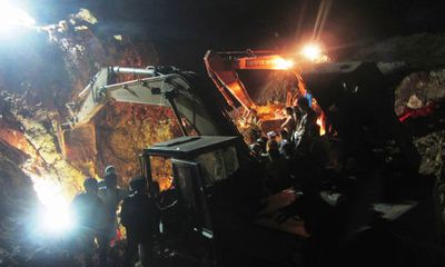 Sập mỏ cao lanh ở Lâm Đồng, 2 người chết