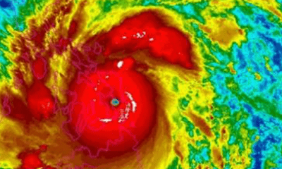 Gió ở tâm bão Haiyan đạt tốc độ kỉ lục hơn 370 km/h