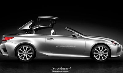 Lexus RC Cabrio - Người mới khiến BMW Series 4 “chết khiếp”