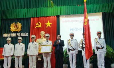 Phòng PC45 Công an Đà Nẵng vinh dự được Chủ tịch nước tặng Huân chương Chiến công Hạng hai