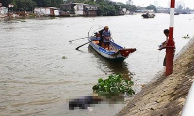 Phát hiện thi thể nam thanh niên trôi trên sông Sài Gòn