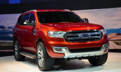 Bangkok Motor Show 2014: Ford Everest hoàn toàn mới sắp xuất hiện