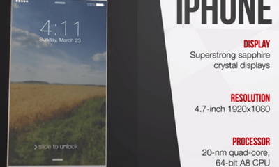 Xuất hiện video iPhone 6 siêu mỏng cực 