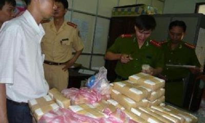 CSGT Thanh Hóa bắt giữ đối tượng vận chuyển một bánh heroin