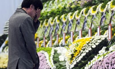 Đắm phà Hàn Quốc: 48 người chết chìm trong 1 phòng