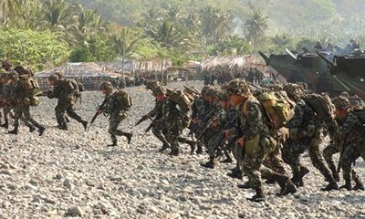 Mỹ-Philippines tập trận lớn ở Biển Đông