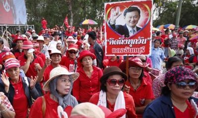 Biểu tình ủng hộ chính phủ Thái Lan ở Bangkok 