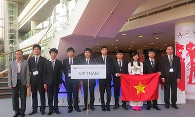 Việt Nam đạt huy chương vàng Olympic Vật lý châu Á