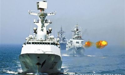 Nga-Trung bắt đầu tập trận “Tương tác hải quân”