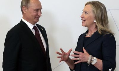 Ông Putin chê bà Hillary Clinton 