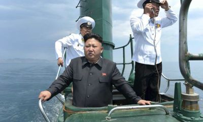 Nhà lãnh đạo Kim Jong-un thị sát đơn vị tàu ngầm Triều Tiên