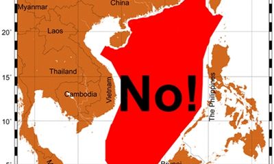 Trung Quốc vẽ bản đồ mới thâu tóm cả Biển Đông