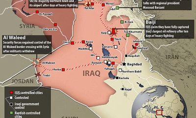 Nội chiến Iraq: Cố vấn quân sự Mỹ đã tới Baghdad
