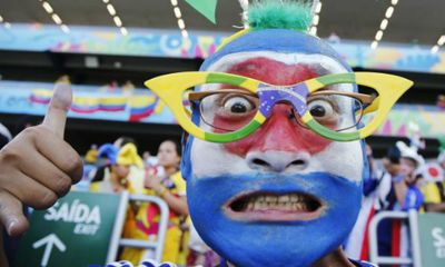 Những khuôn mặt độc đáo của fan World Cup 2014