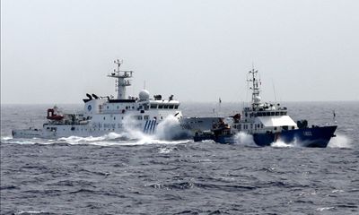 Tình hình Biển Đông: Tàu TQ lại dùng chiến thuật mới ép tàu VN