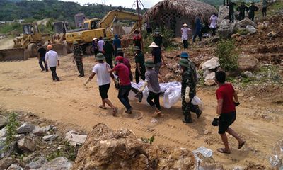 Tìm thấy nạn nhân cuối cùng trong vụ sập mỏ đá ở Phú Thọ