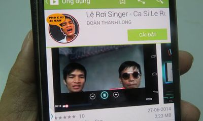 Xuất hiện ứng dụng “ca sĩ” Lệ Rơi dành cho Android, Windows Phone