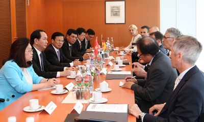 Bộ trưởng Trần Đại Quang thăm và làm việc tại CH Liên bang Đức