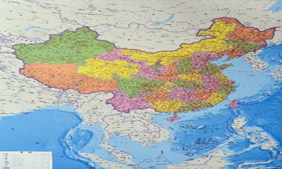 Trung Quốc phát hành bản đồ khổ dọc để 