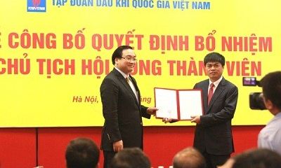 Công bố tân Chủ tịch Tập đoàn Dầu khí Việt Nam