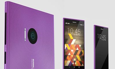 Bản thiết kế Nokia Lumia X ấn tượng với camera 20MP