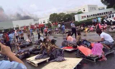 Nổ nhà máy ở Trung Quốc: 69 người chết, 150 người bị thương