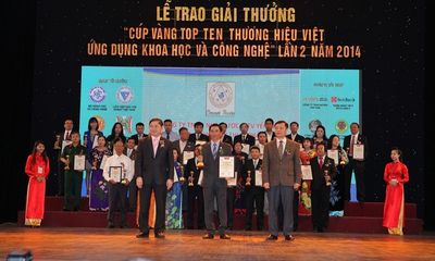 Công ty Yến sào Khánh Hòa đoạt “Cúp vàng Top ten Thương hiệu Việt
