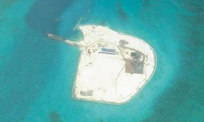 Trung Quốc biến 6 rạn san hô thành đảo ở Trường Sa 