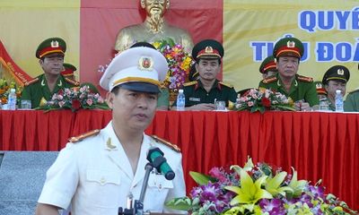 Bộ Công an thành lập Tiểu đoàn cảnh sát cơ động tại Hà Tĩnh