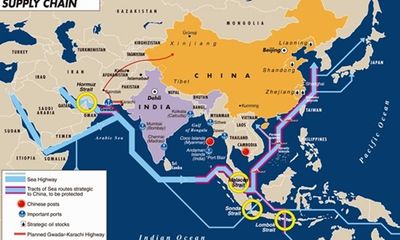Biển Đông trên bàn cờ thương mại quốc tế