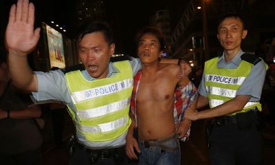 Hội Tam Hoàng bị tố tham gia chống biểu tình ở Hong Kong