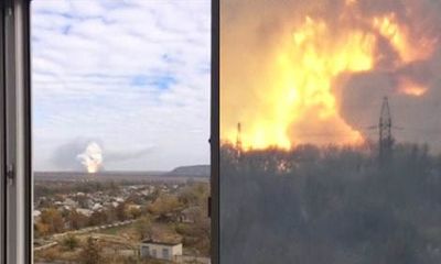 Nhà máy hóa chất Donetsk phát nổ nghi do trúng tên lửa đạn đạo