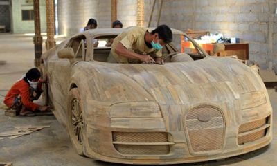 Mãn nhãn “siêu xe” Bugatti Veyron của người Indonesia