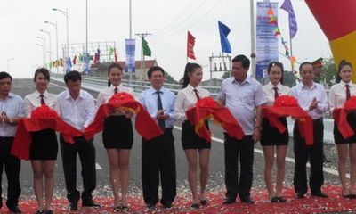 Nghệ An: Thông xe cầu vượt nút giao đường sắt Bắc – Nam với QL 1A