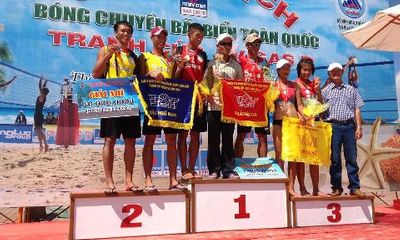 Sanna Khánh Hòa lên ngôi tại Giải bóng chuyền bãi biển - PV Gas D