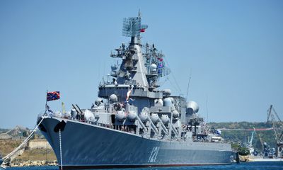 Tuần dương hạm Nga diễn tập bắn đạn thật trên Biển Đông 
