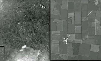 Lộ ảnh vệ tinh máy bay Ukraine bắn rơi MH17?