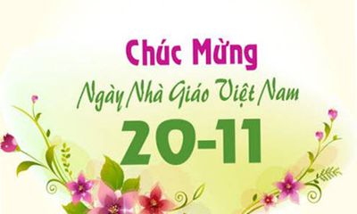 Bộ trưởng GD-ĐT gửi thư chúc mừng ngày nhà giáo Việt Nam