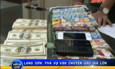 Clip: Bắt giữ đối tượng vận chuyển 200.000 USD giả vào Việt Nam