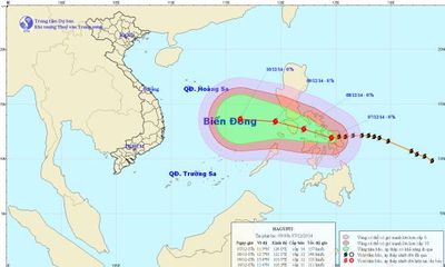 Siêu bão Hagupit có thể đổi hướng di chuyển