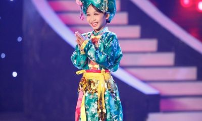 Bé 8 tuổi hát múa hầu đồng vào chung kết Vietnam's Got Talent