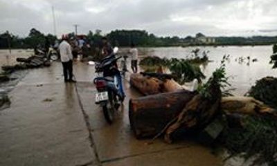 Hà Tĩnh: Nhiều xã miền núi bị cô lập do mưa lũ