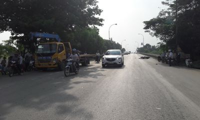 Thanh Hoá: Xe máy đối đầu ô tô, 2 người thương vong