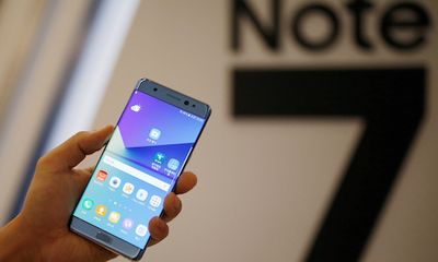Cổ phiếu Samsung tiếp tục sụt giảm vì Galaxy Note 7