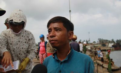 Ngư dân kể lại giây phút cứu 43 người trong vụ chìm tàu ở Quảng Trị