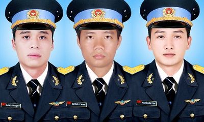 Vụ máy bay rơi tại Bà Rịa – Vũng Tàu: Thăng quân hàm cho 3 sĩ quan hy sinh