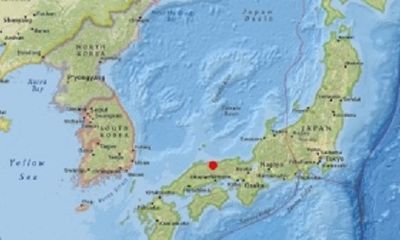 Động đất 6,6 độ Richter rung chuyển miền Tây Nhật Bản