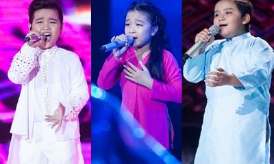 Xem lại màn đơn ca xuất sắc của top 3 Giọng hát Việt Nhí 2016 liveshow 6