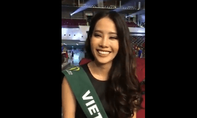 Nam Em chia sẻ về sự cố phiên dịch tại chung kết Hoa hậu trái đất 2016